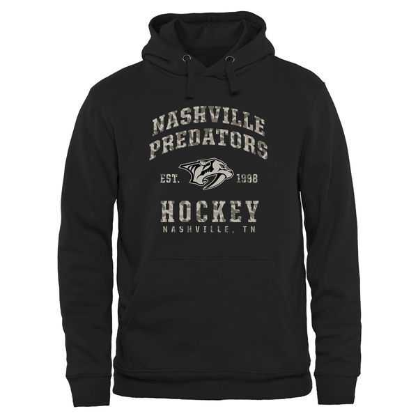 Men's Nashville Predators Black Camo Stack Pullover Hoodie,We sell and wholesale Men's Nashville Predators Black Camo Stack Pullover Hoodie on line form chian!